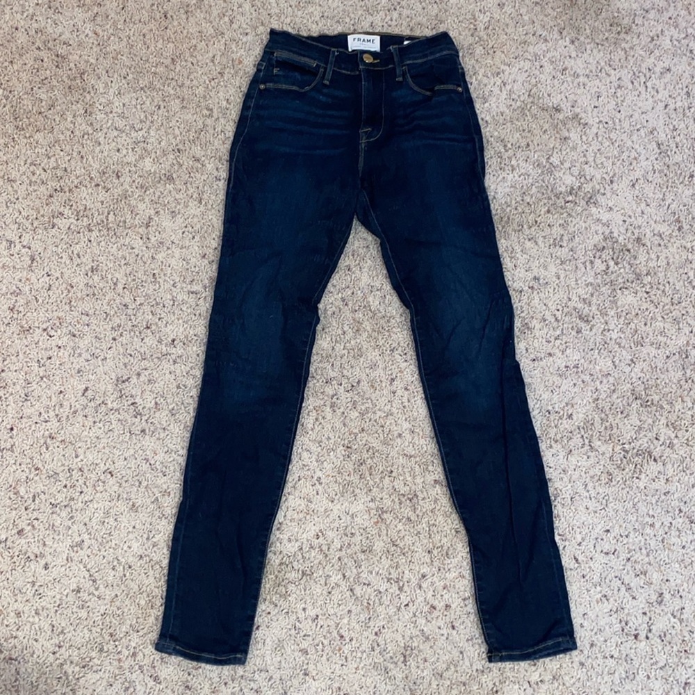 FRAME Denim Le High Skinny Jean. Size 25.